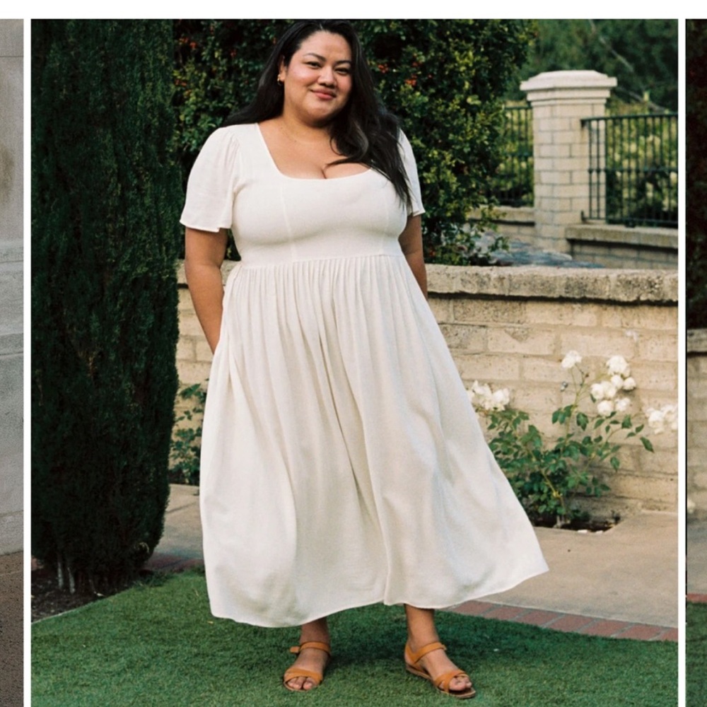 Christy Dawn The Scarlet Dress Extended in Eggshell 3X